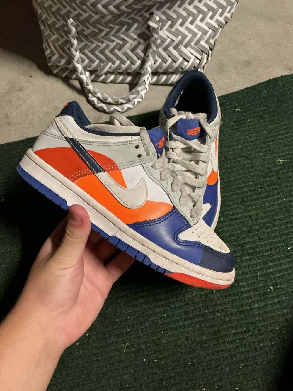 Nike Dunk Low GS Upside Down Size 5 Women or 3.5 Youth